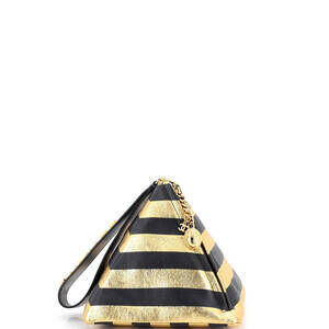 Chanel Kheops Pyramid Bag Striped Lambskin